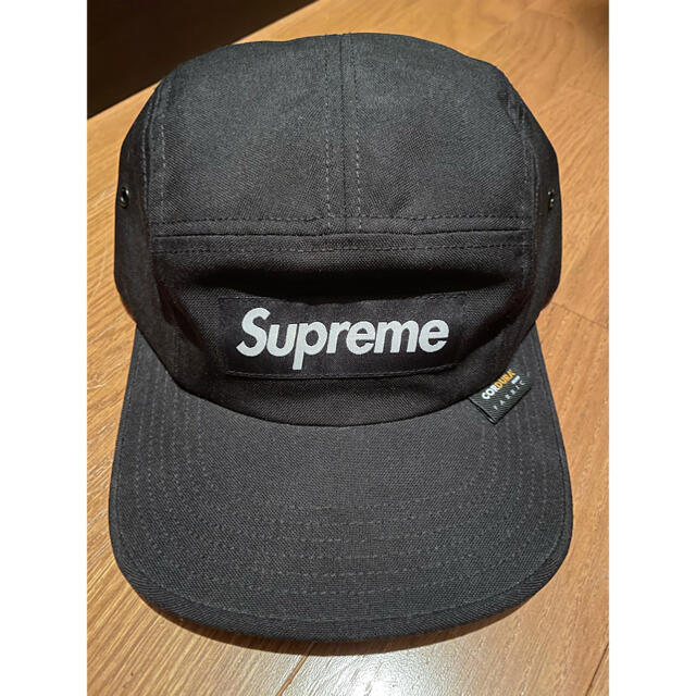 Supreme Cordura Camp Cap 黒 キャップ シュプリーム