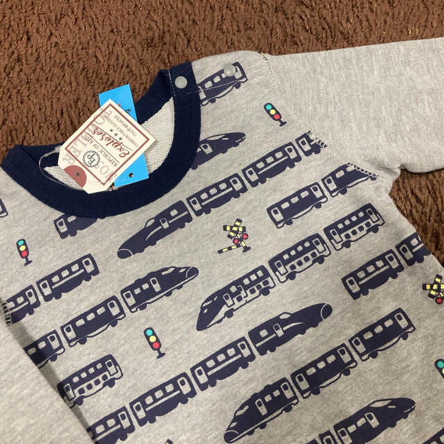 motherways(マザウェイズ)の95cm  マザウェイズ　電車　トレーナー キッズ/ベビー/マタニティのキッズ服男の子用(90cm~)(Tシャツ/カットソー)の商品写真