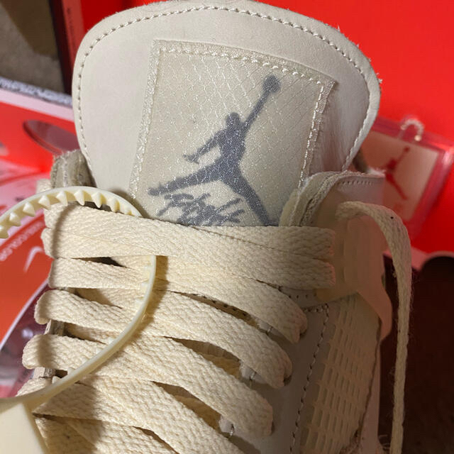 JORDAN4 sail off-white 26.5