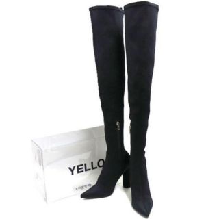 イエローブーツ(Yellow boots)のYELLO TOKYO BLACK LONG Mサイズ(ブーツ)