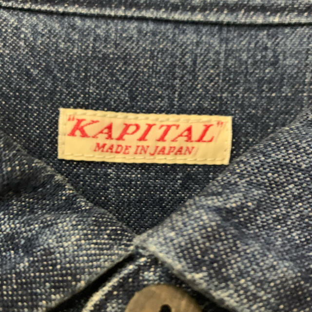 KAPITAL(キャピタル)のkapital シャツデニム　ホーボードレスシャツ メンズのトップス(シャツ)の商品写真