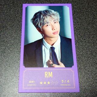 ボウダンショウネンダン(防弾少年団(BTS))のBTS メッセージフォト ナムジュン 3番 BANGBANGCON RM(アイドルグッズ)