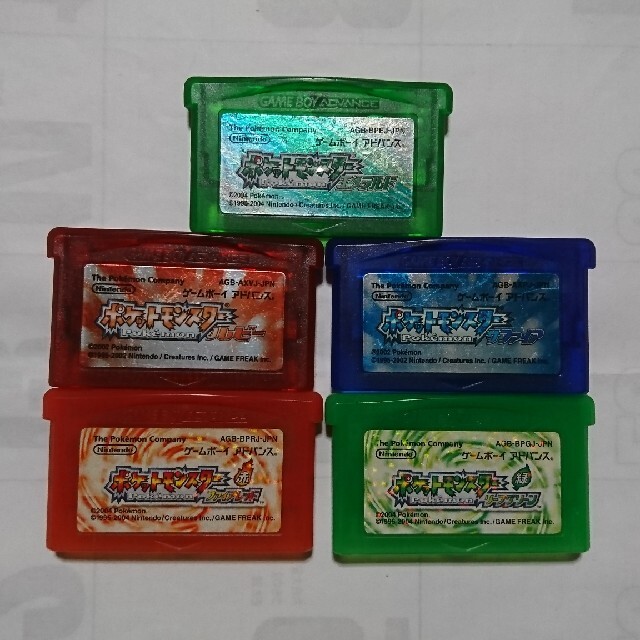 GBA ゲームボーイアドバンス　ポケモンセット