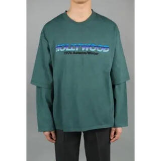 ジエダ(Jieda)のDAIRIKU "HOLLYWOOD" Layered T-shirt 20aw(Tシャツ/カットソー(七分/長袖))