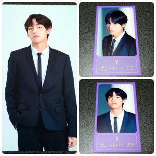 ボウダンショウネンダン(防弾少年団(BTS))の専用☆BTS メッセージフォト+フォト 3枚セット BANGBANGCON テテ(アイドルグッズ)