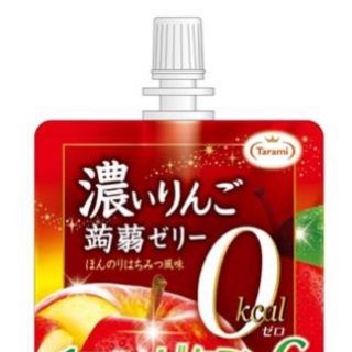 【新品】たらみ　濃いりんご　0kcal 蒟蒻ゼリー　12個(その他)