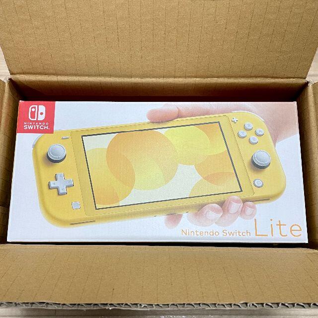 任天堂(ニンテンドウ)の新品未使用　Nintendo Switch Lite　イエロー エンタメ/ホビーのゲームソフト/ゲーム機本体(携帯用ゲーム機本体)の商品写真