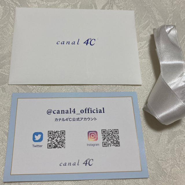 canal４℃(カナルヨンドシー)のcanal 4℃ 空箱とショップ袋 レディースのバッグ(ショップ袋)の商品写真