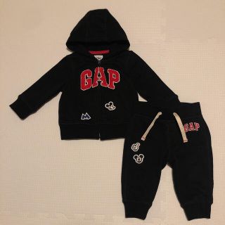 ベビーギャップ(babyGAP)のbabyGAP ミッキースウェットセット(パンツ)