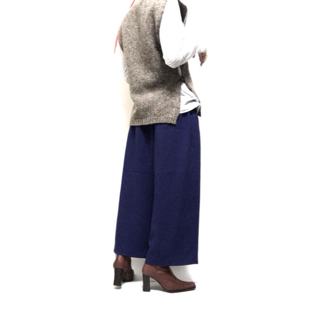 mame(マメ)のTARO HORIUCHI Royal-Blue Wide Pants レディースのパンツ(カジュアルパンツ)の商品写真