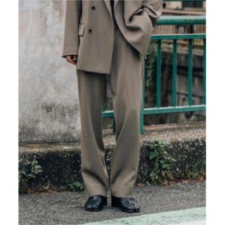 ワンエルディーケーセレクト(1LDK SELECT)のauralee 20aw wool max gabardine slack(スラックス)