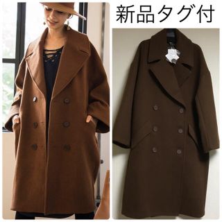 カート Emma BIGシルエットピーコート フリーサイズ Oz21B