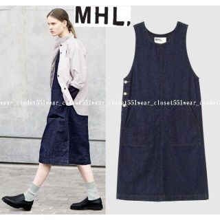 ★新品未使用★ MHL デニムジャンパースカート