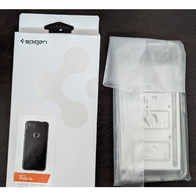 Google Pixel(グーグルピクセル)のGoogle Pixel 4a ケース spigen ACS01011 スマホ/家電/カメラのスマホアクセサリー(Androidケース)の商品写真