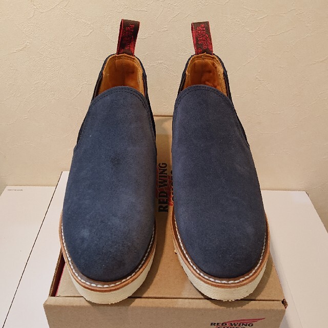 REDWING(レッドウィング)のレッドウィング ロメオ ネイビー  RED WING ROMEO 08129-0 メンズの靴/シューズ(ブーツ)の商品写真