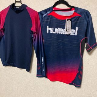 【新品】ヒュンメル  hummel サッカー プラシャツ インナー 2点 セット(ウェア)