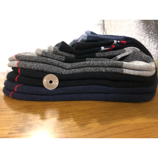 TOMMY HILFIGER(トミーヒルフィガー)の新品トミーヒルフィガーTOMMY HILFIGERメンズソックス3足セット34 メンズのレッグウェア(ソックス)の商品写真