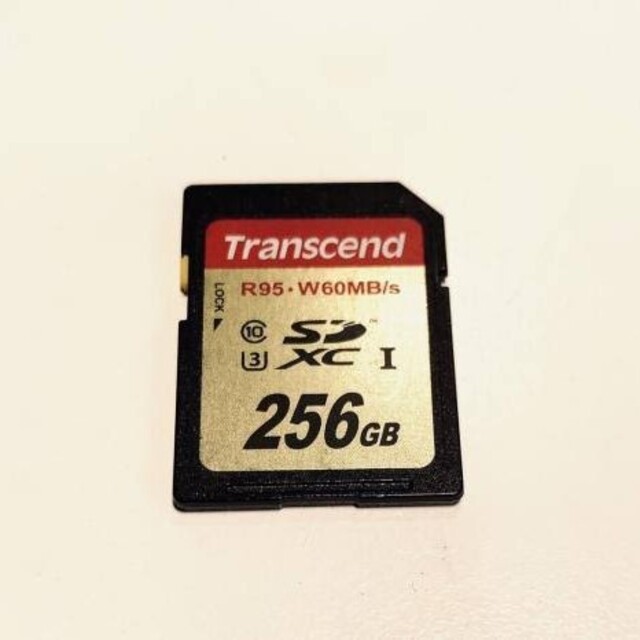 トランセンド　SDXCカード　256GB