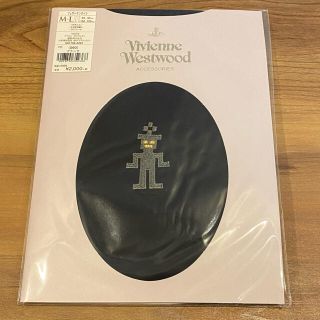 ヴィヴィアンウエストウッド(Vivienne Westwood)のヴィヴィアンウエストウッド　フェザーマンタイツ　ブラック　新品未使用(タイツ/ストッキング)