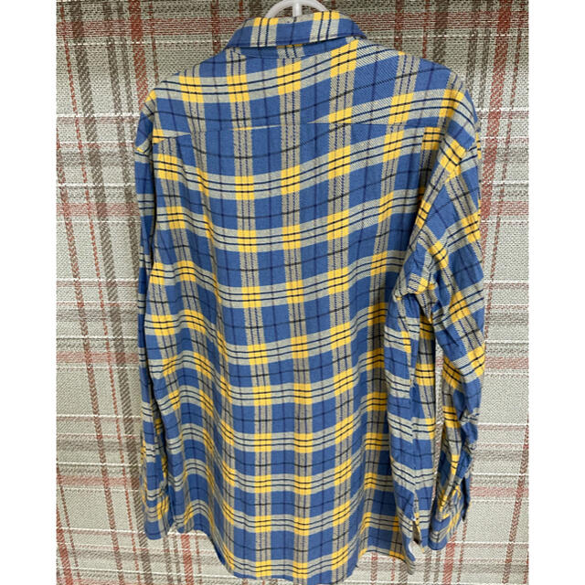 UNUSED crooked check bd shirt 1