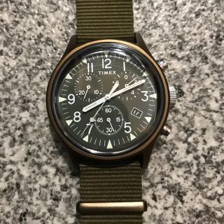 タイメックス(TIMEX)のTIMEX クロノグラフ(腕時計(アナログ))