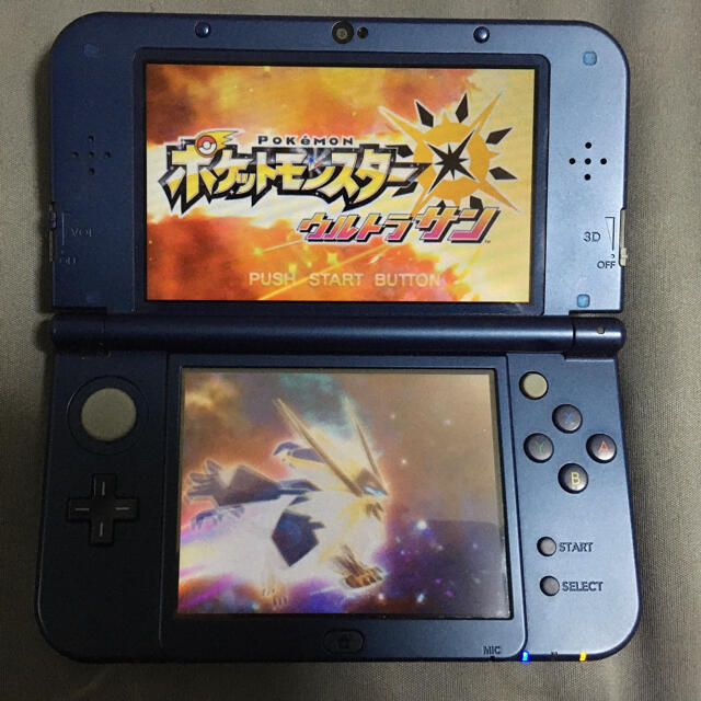 new nintendo 3DS LL ＋ ポケットモンスター ウルトラサン