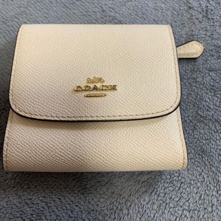 コーチ(COACH)のコーチ ミニ財布 オフホワイト(財布)