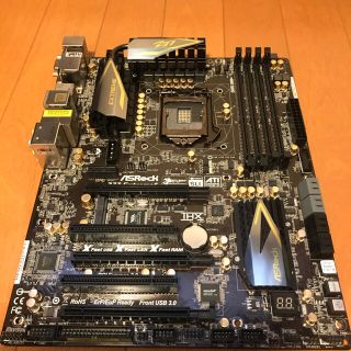 LGA1155 マザーボード z77 ジャンク(PCパーツ)