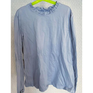 ユニクロ(UNIQLO)のユニクロ トップス カットソー ブルー 150(Tシャツ/カットソー)