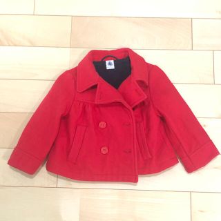 プチバトー(PETIT BATEAU)のPETIT BATEAU コート 2ans 86cm(ジャケット/コート)