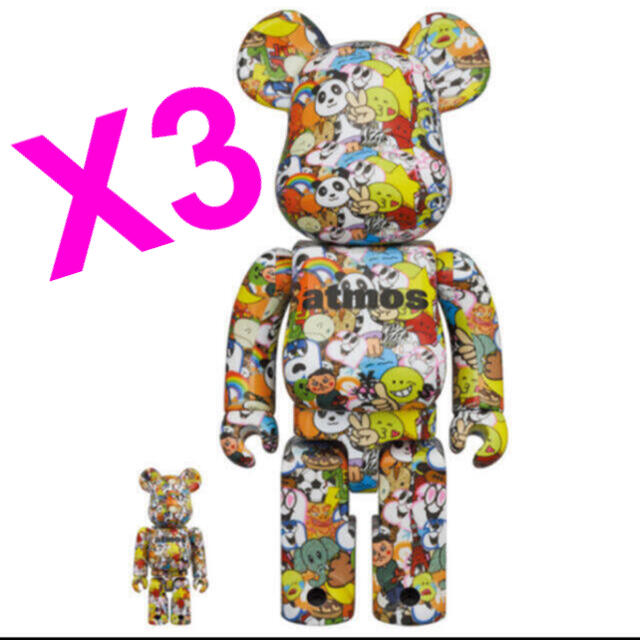 atmos(アトモス)のB@RBRICK atmos EMOJI 100% & 400%  その他のその他(その他)の商品写真