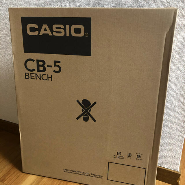 CASIO(カシオ)のCASIO カシオ ピアノ 椅子  CB5 ブラック 楽器の鍵盤楽器(電子ピアノ)の商品写真