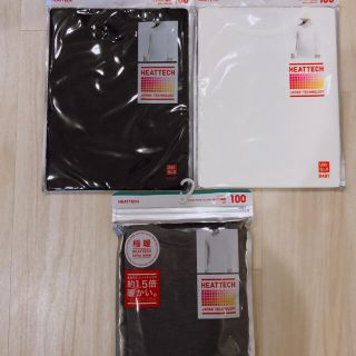 ユニクロ(UNIQLO)のUNIQLO✳︎ヒートテック　3着(下着)