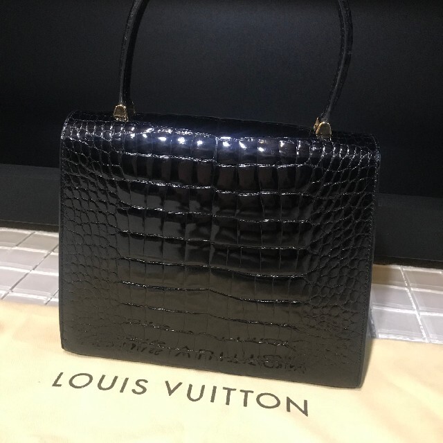 美品☆LOUIS VUITTON ルイヴィトン☆クロコ☆マルゼルブ☆黒