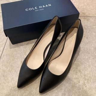 コールハーン(Cole Haan)のコールハーン　レザーパンプス　38(ハイヒール/パンプス)