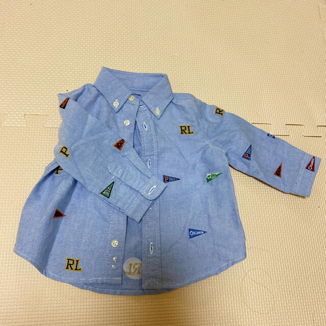 POLO RALPH LAUREN(ポロラルフローレン)の【未使用】ラルフローレン シャツ 70センチ キッズ/ベビー/マタニティのベビー服(~85cm)(シャツ/カットソー)の商品写真