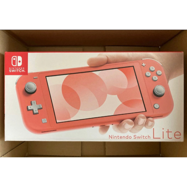 Nintendo Switch(ニンテンドースイッチ)の【新品・未使用】☆即日発送☆Nintendo Switch Lite コーラル エンタメ/ホビーのゲームソフト/ゲーム機本体(家庭用ゲーム機本体)の商品写真