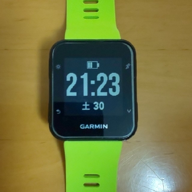 GARMIN ForeAthlete 35J50m防水操作インターフェース