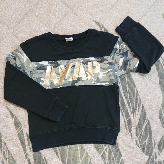 ANAP Kids(アナップキッズ)のANAP トレーナー120 キッズ/ベビー/マタニティのキッズ服男の子用(90cm~)(Tシャツ/カットソー)の商品写真