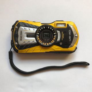 リコー(RICOH)の【kei様専用】RICOH WG-40 YELLOW／耐水・耐衝撃デジカメ(コンパクトデジタルカメラ)