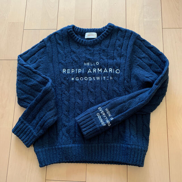 repipi armario(レピピアルマリオ)のレピピアルマリオ  セーター キッズ/ベビー/マタニティのキッズ服女の子用(90cm~)(ニット)の商品写真