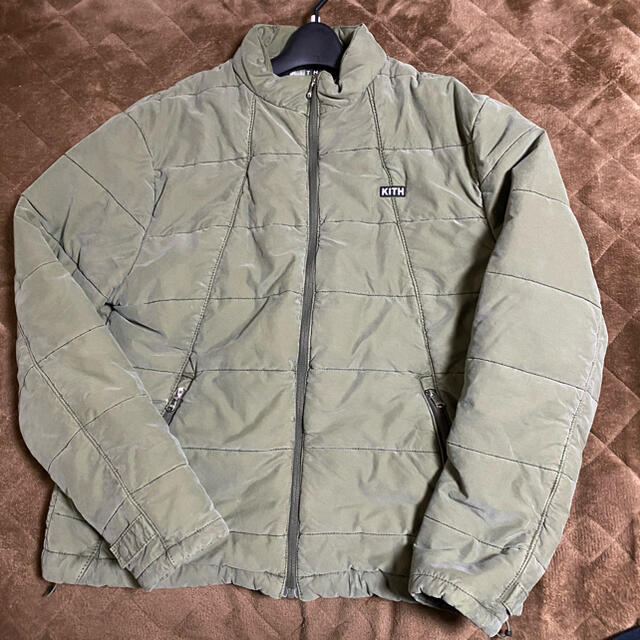 kith QUILTED JACKET olive ジャケット