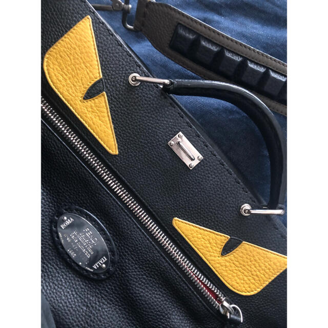 FENDI(フェンディ)のFENDI ピーカブー　ラージ　モンスター メンズのバッグ(ビジネスバッグ)の商品写真