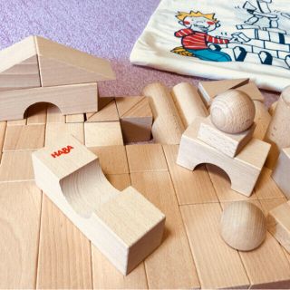 ハーバー(HABA)のHABA  つみき　セット(積み木/ブロック)