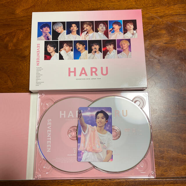 SEVENTEEN HARU DVD トレカありK-POP/アジア