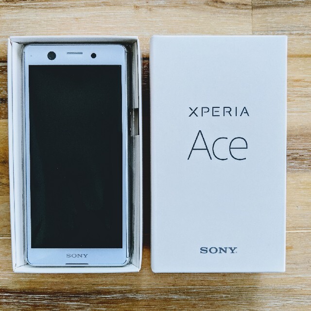 Xperia Ace White 64GB エクスペリアエース スマホ SONY