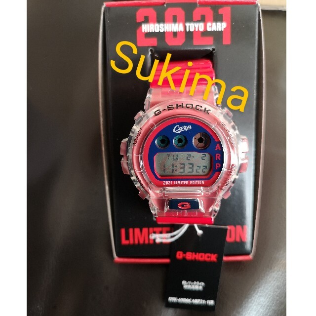 G-SHOCK(ジーショック)のカープ　G-SHOCK　2021 グッズ　広島カープ メンズの時計(腕時計(デジタル))の商品写真