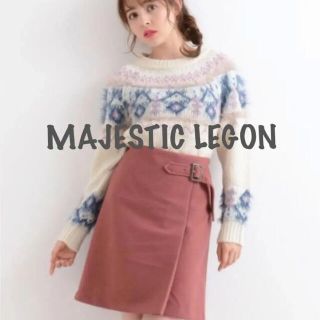 マジェスティックレゴン(MAJESTIC LEGON)のコーデュロイ 台形スカート(ミニスカート)