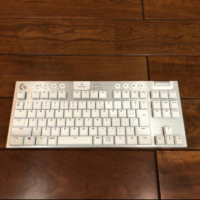 PC周辺機器Logicool G ゲーミングキーボードG913 TKL ホワイト