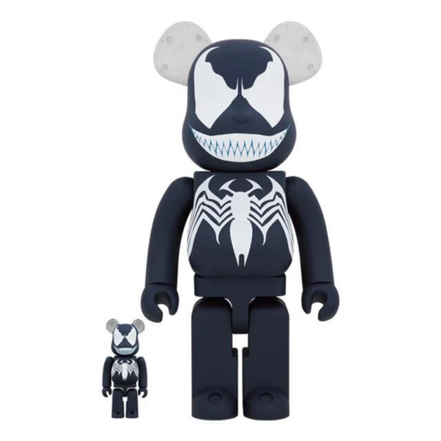 ベアブリック BE@RBRICK VENOM ヴェノム 100％ & 400％